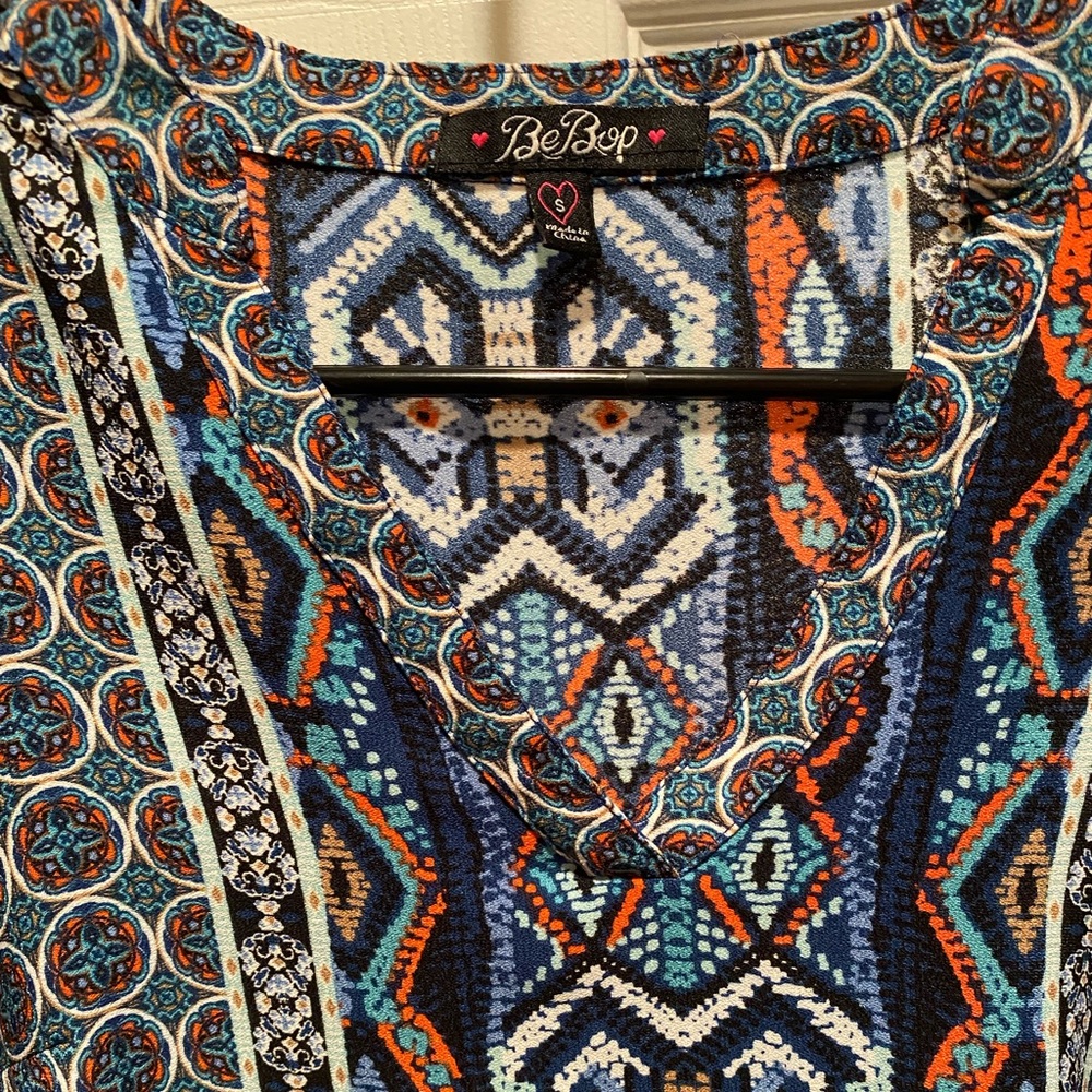 BeBop Geometric / Tribal Print Dress